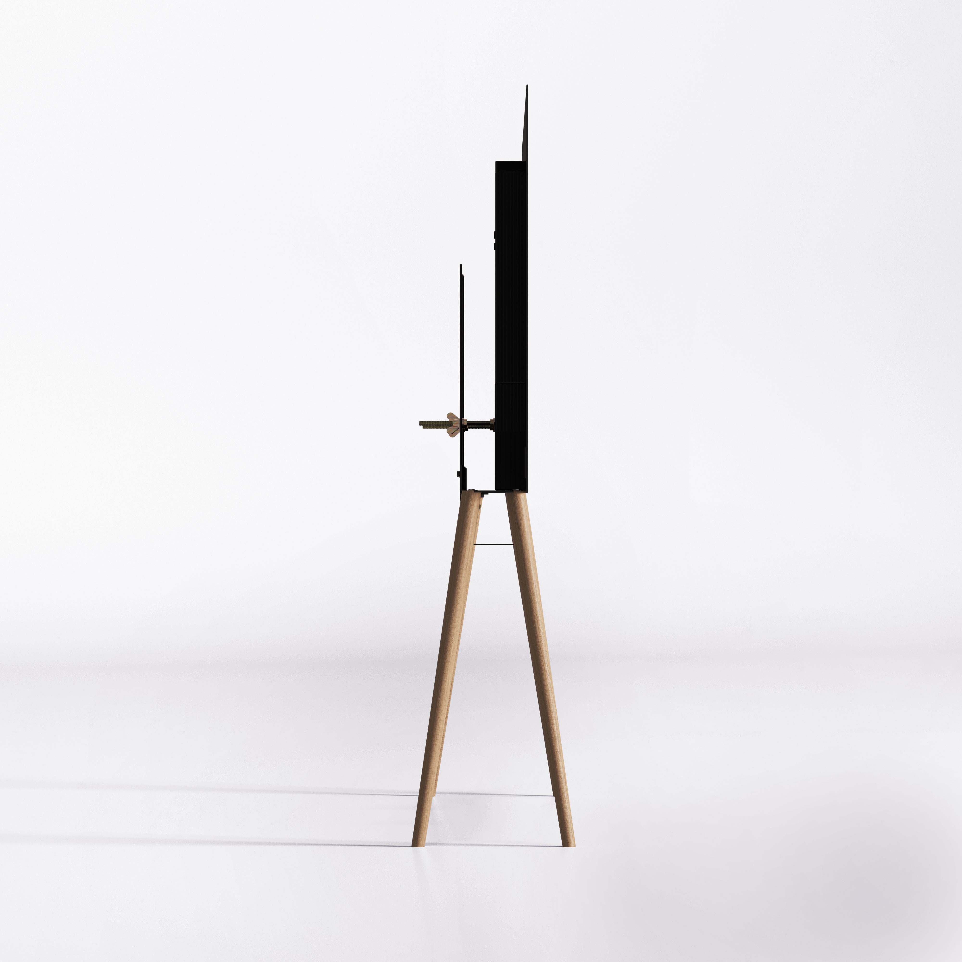 JALG TV-Stand Oak / Natural Oil Wax 42" - 55"